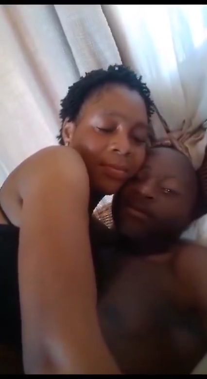 Horny girl riding boyfriend's dick