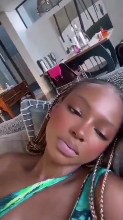She accidentally exposed her breast online